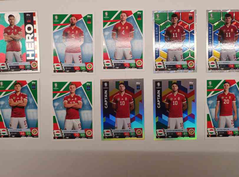 Fotbalové karty Topps (Match Attax) - EURO 2024 - foto 7