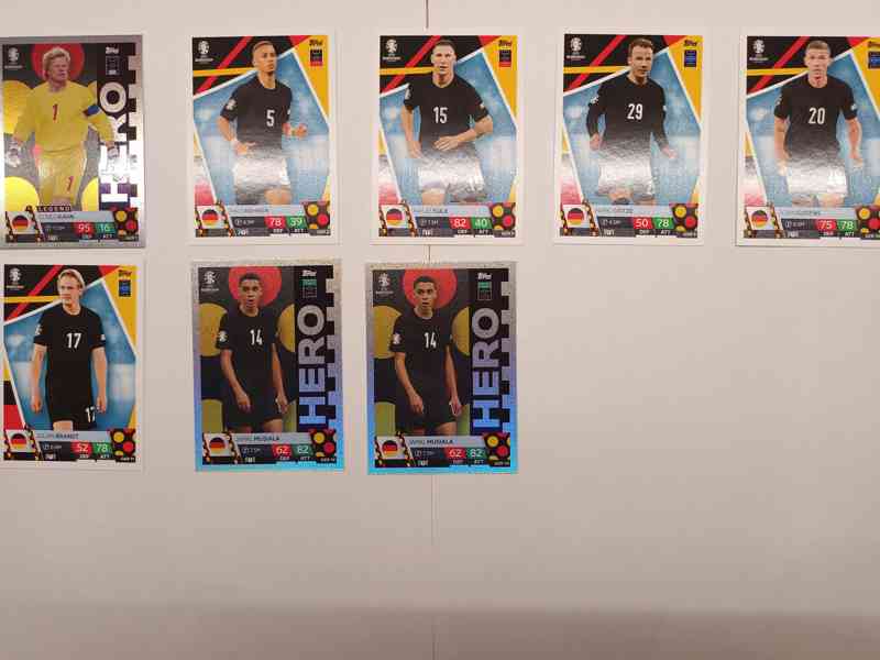 Fotbalové karty Topps (Match Attax) - EURO 2024 - foto 8