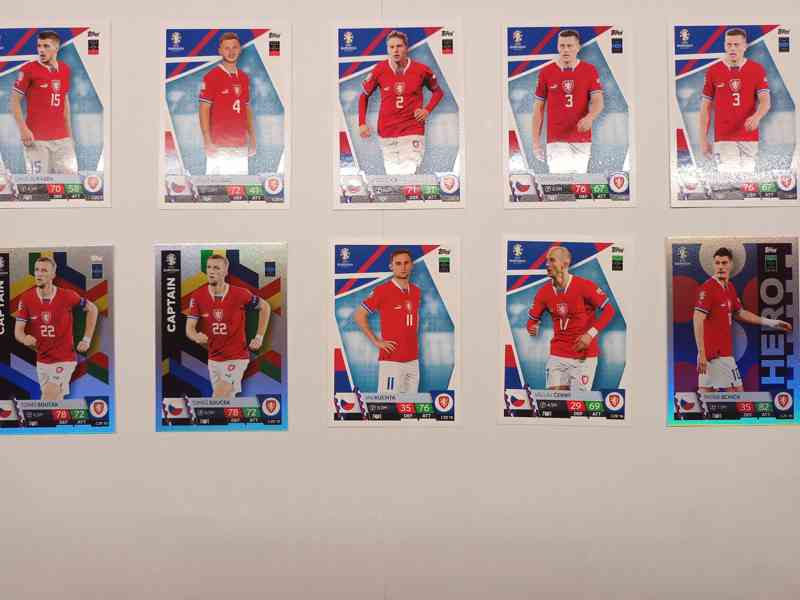 Fotbalové karty Topps (Match Attax) - EURO 2024 - foto 6