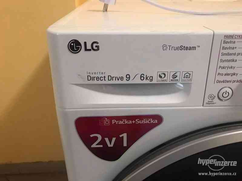 Pračka LG Inverter Direct Drive 9 ( 6kg) se sušičkou - foto 2