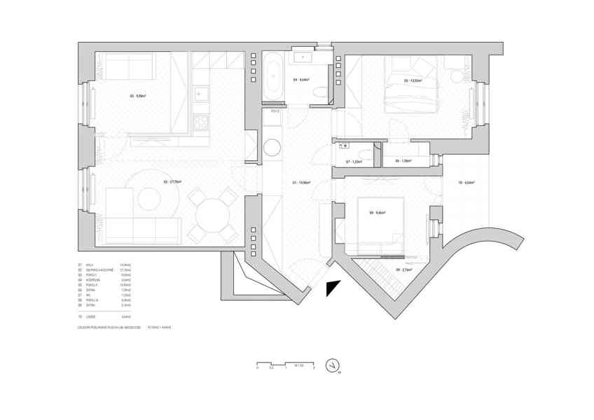 Unikátní byt s duší architektury v prestižní lokalitě  - foto 11