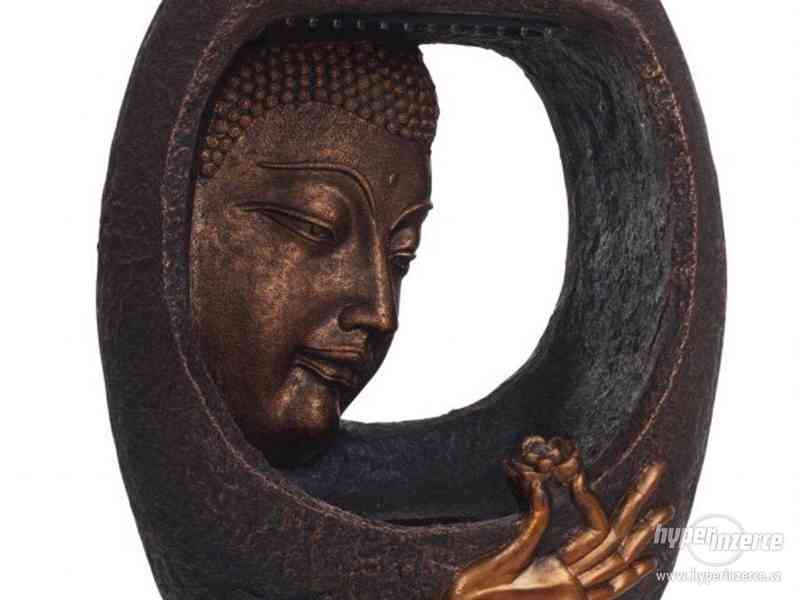 BUDDHA pokojová fontána s LED osvětlením - foto 3