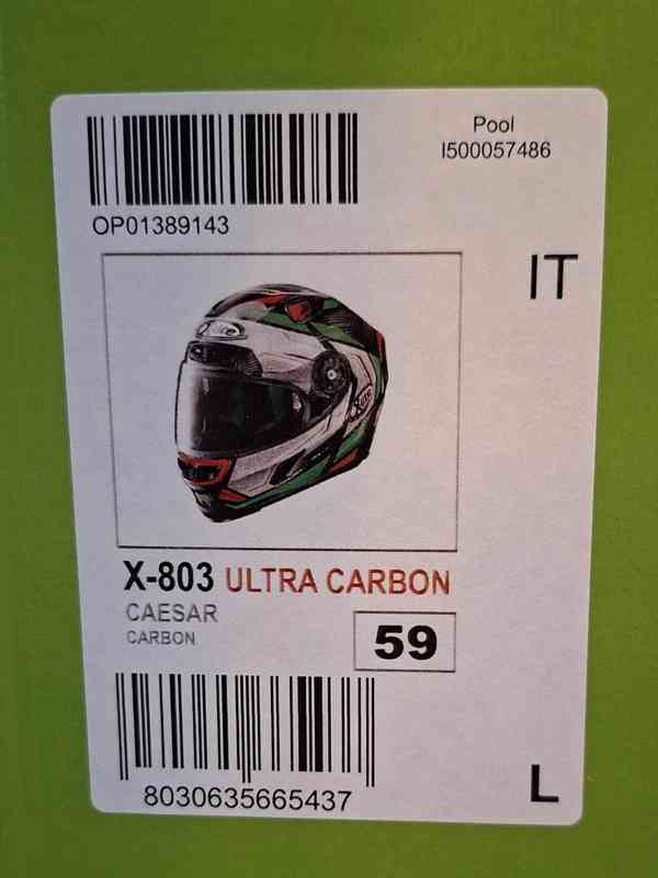 Silniční integrální přilba X-Lite X-803 Ultra Carbon - foto 9