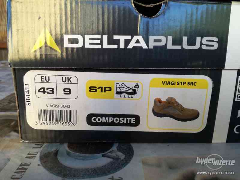 Prodám pracovní boty DELTA PLUS. - foto 1