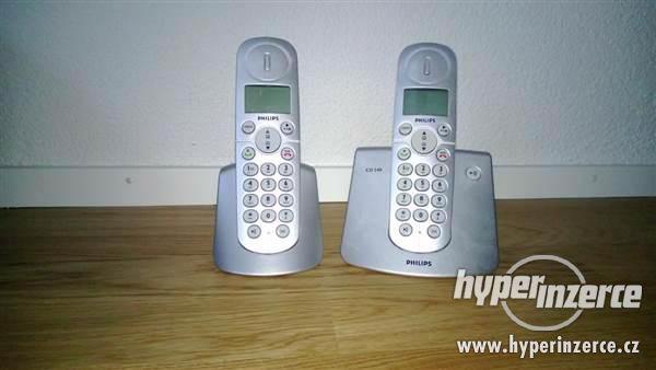 Bezdrátový telefon Philips CD240 Duo - foto 2