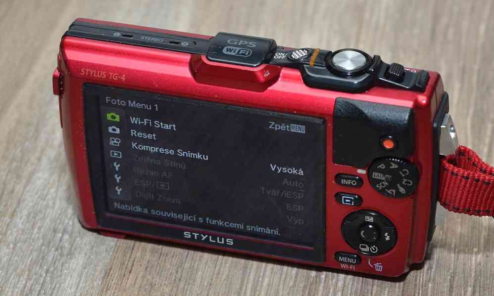 OLYMPUS Tough TG-4 *Vodotěsný do15m*Full HDV*WIFI - foto 6
