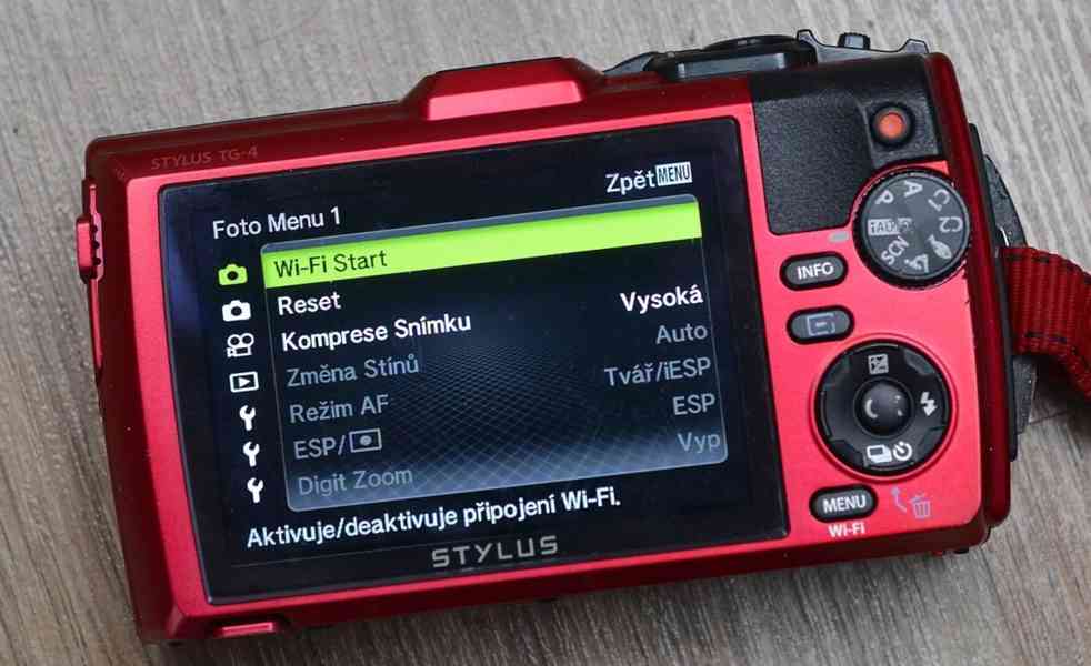 OLYMPUS Tough TG-4 *Vodotěsný do15m*Full HDV*WIFI - foto 7