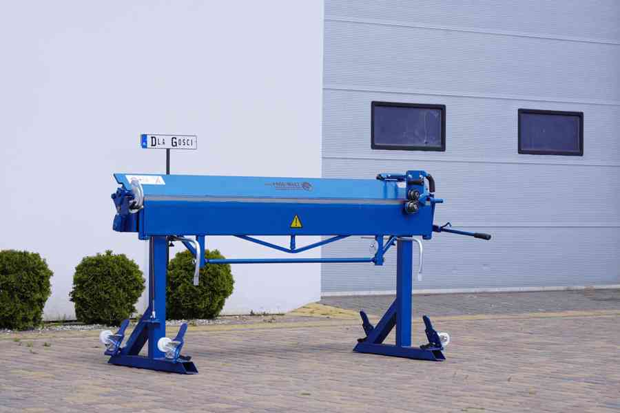 Mobilna ohýbačka plechu ZGR 2140/1,2  s kolečkami  Prod-Masz - foto 7