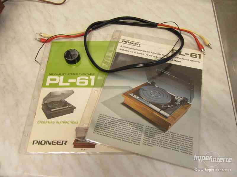 Pioneer PL-61 + Shure V15 type 4 - foto 10