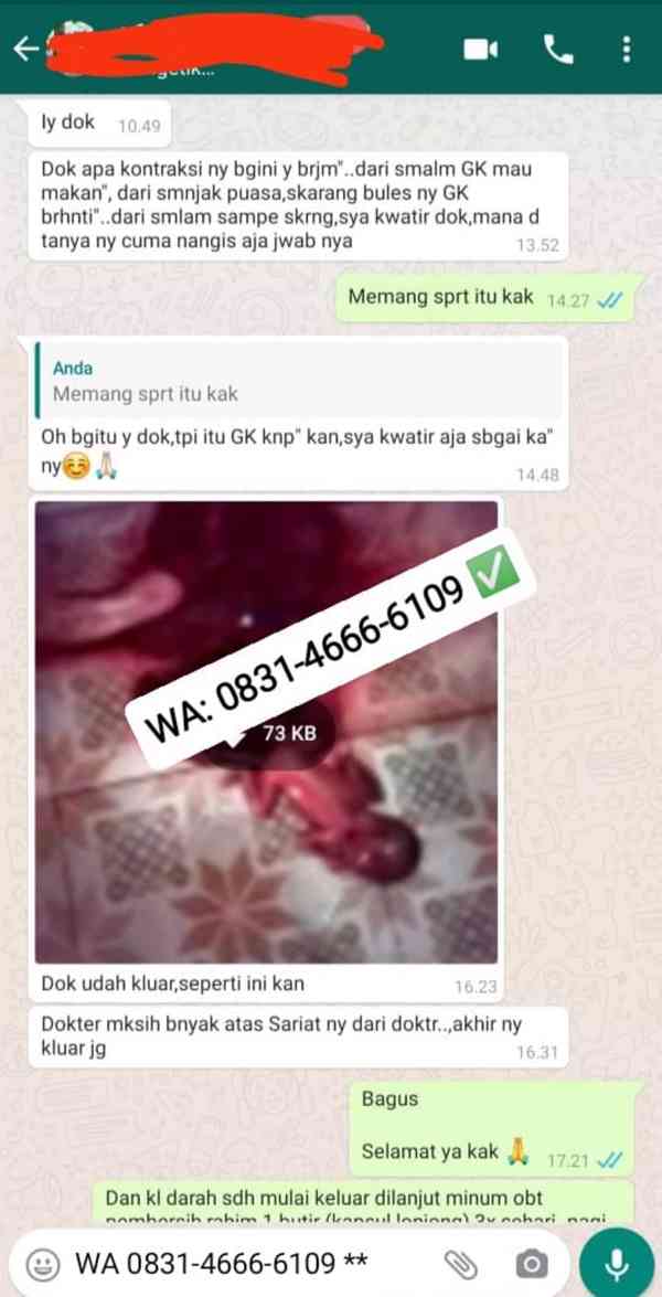 Cara Aborsi Janin 083146666109 Jual Cytotec Di Jember - foto 3
