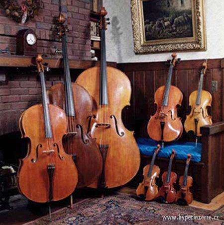 Koupím staré housle , violoncello , kontrabas i poškozené - foto 1