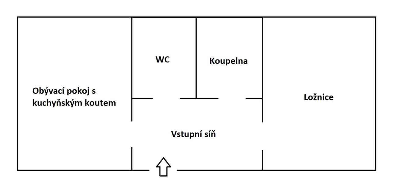 Pronájem 2+kk, 48m2 (Liberec - Vesec, ul. Fričova) - foto 9