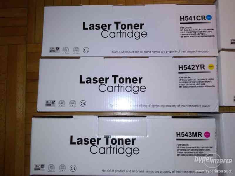 Tonery do HP Laser Jet CP1515n + tiskárna zdarma - foto 1