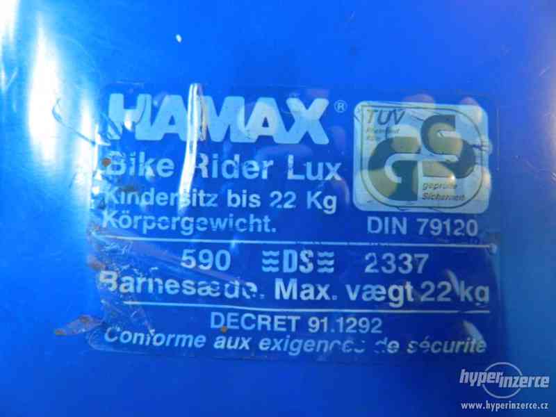 Cyklosedačka Hamax (pouze sedačka) - foto 3