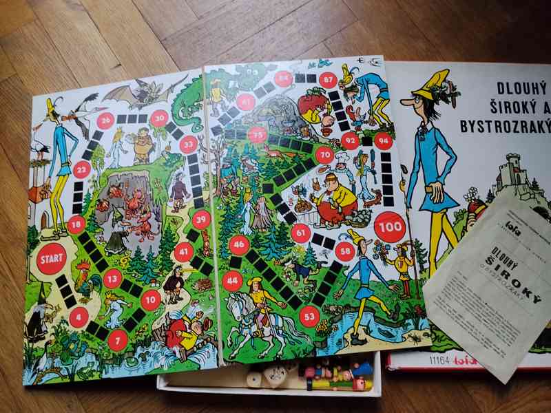 Retro hra TOFA "Dlouhý, Široký a Bystrozraký" - foto 4