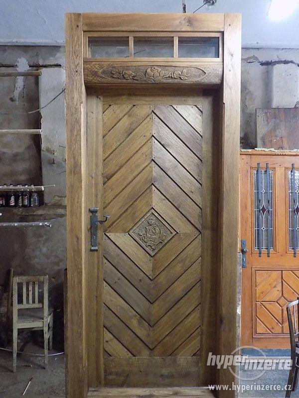 Dřevěné vchodové dveře - foto 6