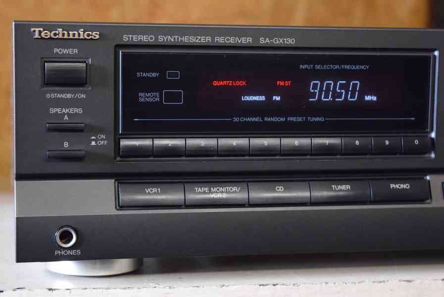 TECHNICS SA-GX130 VÝBORNÝ STEREO RECEIVER !! - foto 2