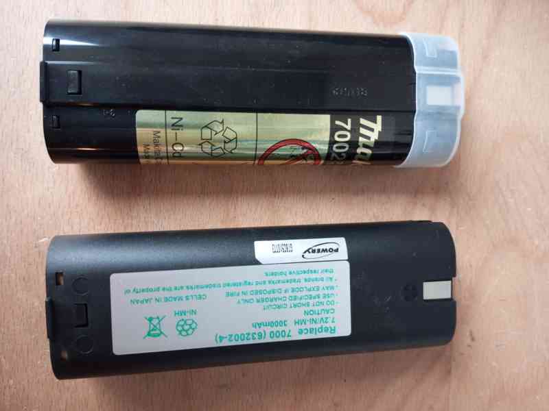Baterie/akumulátor Makita 7,2V - foto 1