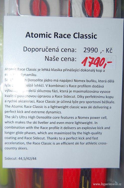 NOVÉ běžky Atomic Race Classic med 196 cm VÝPRODEJ - foto 3