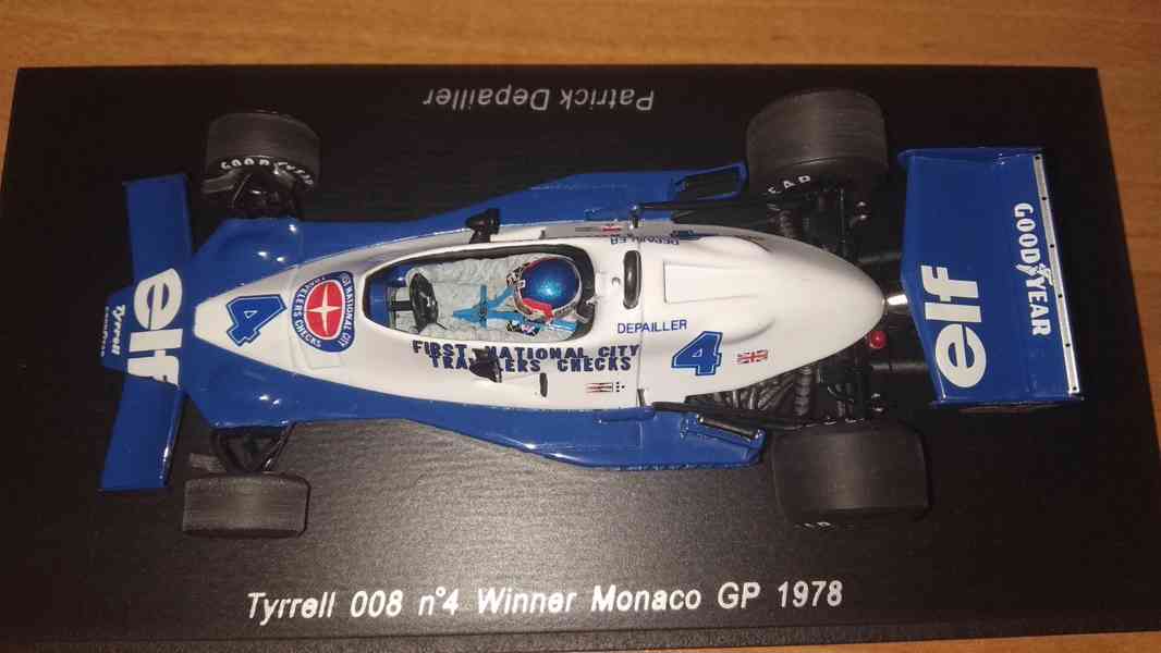F1 Tyrrell 008 #4 Patrick Depailler 1978 Spark S1730 1:43 - foto 4