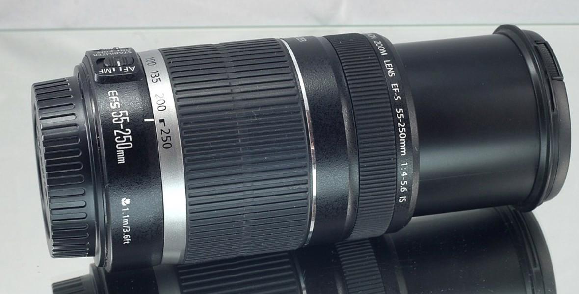 Canon EF-S 55-250mm f/4-5.6 IS **APS-C TELE-ZOOM - foto 6