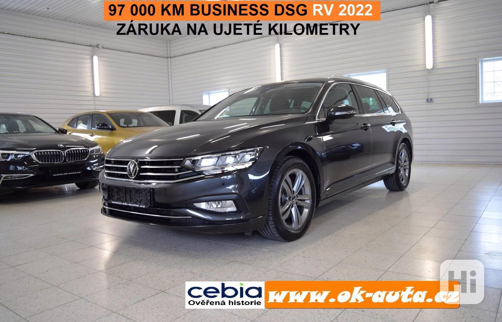 Volkswagen Passat 2.0 TDI BUSINESS DSG 97 000 KM 2022-DPH  - foto 1