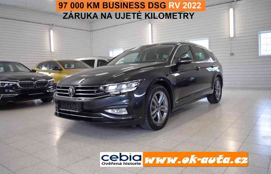 Volkswagen Passat 2.0 TDI BUSINESS DSG 97 000 KM 2022-DPH  - foto 1