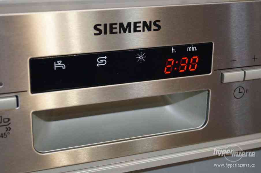 Siemens myčka vestavná nerezová SN54M582EX, tři koše - foto 4