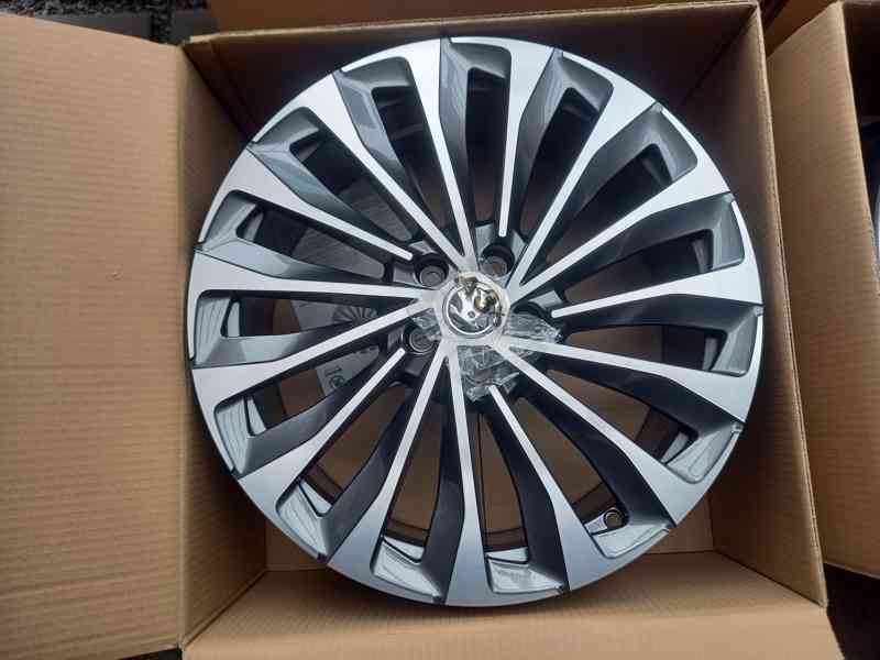 NOVÉ 20“leštěné Alu Škoda Enyaq, Elroq, VW, Škoda Kodiaq - foto 4