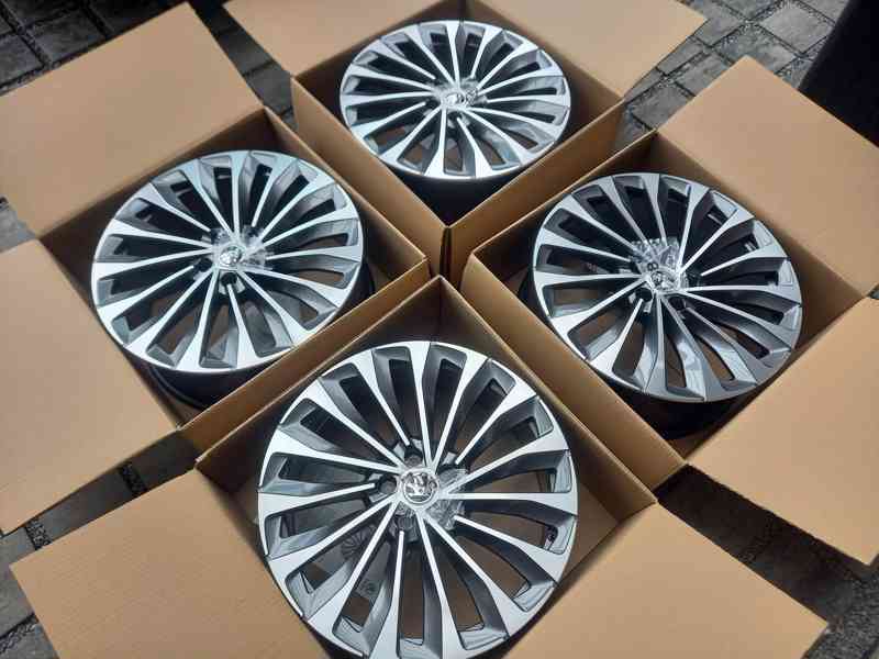NOVÉ 20“leštěné Alu Škoda Enyaq, Elroq, VW, Škoda Kodiaq - foto 24