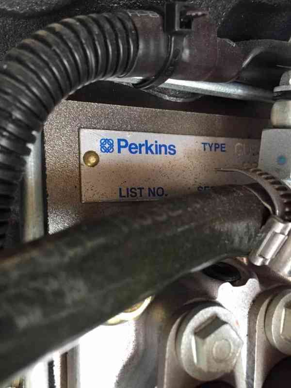 Dieselový generátor 15 KWA. Perkins 403A-15G1 - foto 5