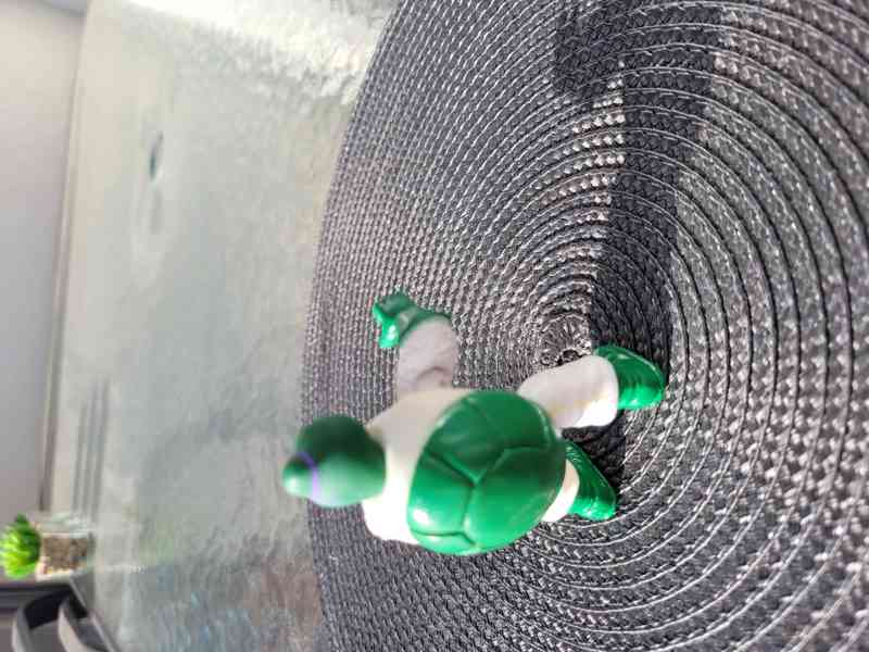 Želvy Ninja, figurky, ruční malba, 1980-1990, 4 ks - foto 12