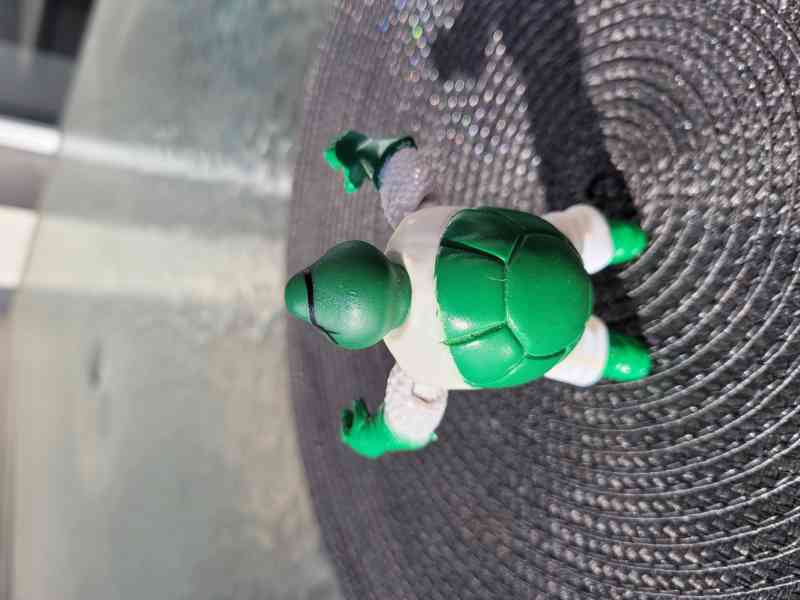 Želvy Ninja, figurky, ruční malba, 1980-1990, 4 ks - foto 5