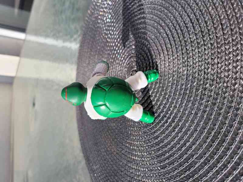 Želvy Ninja, figurky, ruční malba, 1980-1990, 4 ks - foto 15