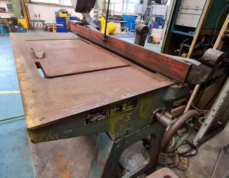  Nůžky tabulové ruční NTP 1000-2A - bez nožů (14820.)   - foto 6