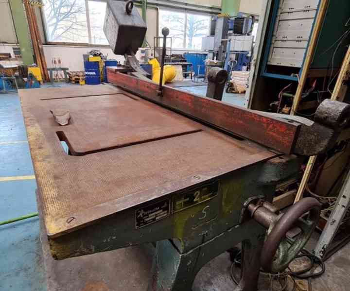  Nůžky tabulové ruční NTP 1000-2A - bez nožů (14820.)   - foto 2