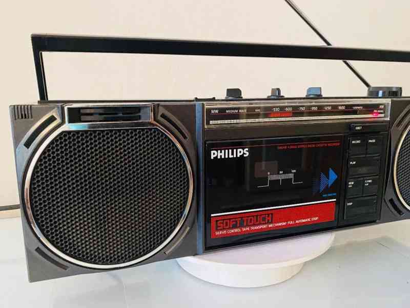 Radiomagnetofon Philips D8048/02, rok 1987 - foto 3