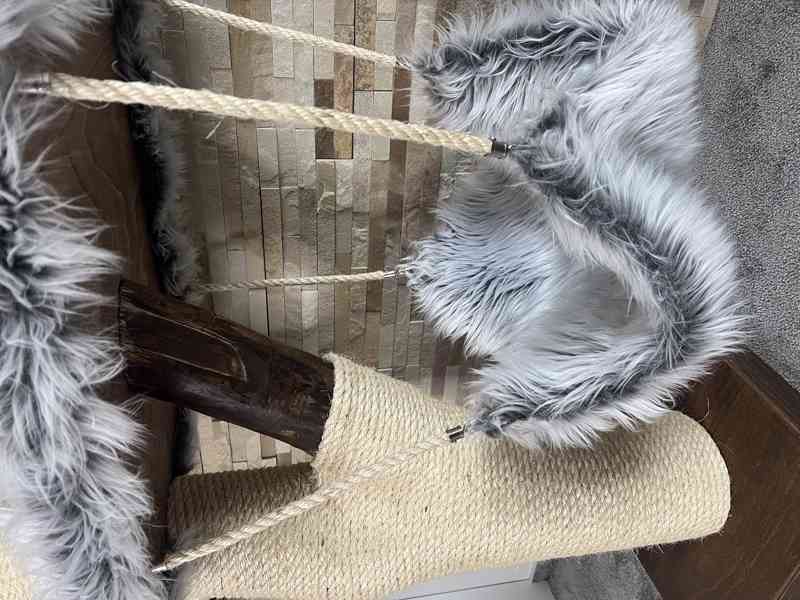 Škrabadlo pro kočky ze dřeva  - foto 4