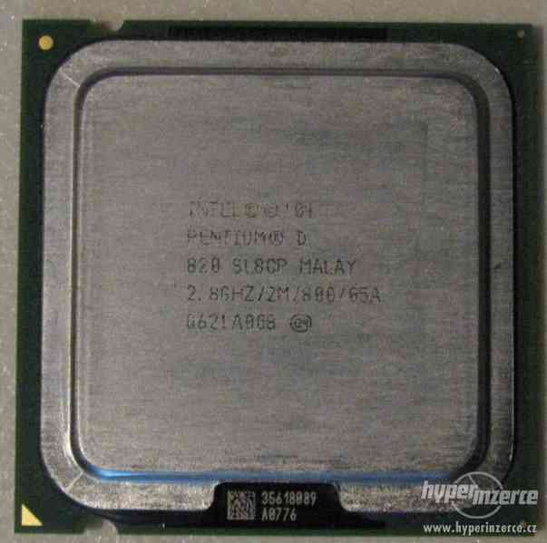 CPU pro PC a NTB Intel socket 1155, 775, P a AMD socket A - foto 3