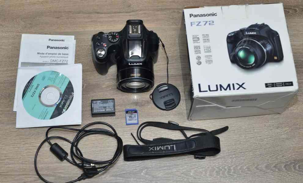 Panasonic Lumix DMC-FZ72 *60x O.Zoom*Full HDV - foto 3