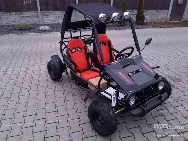 Nitro Buggy Shineray 125 cc AUTOMAT Černá - foto 3