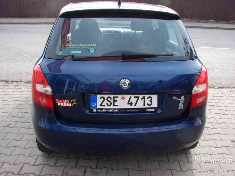 Škoda Fabia 1.4i r.v.2009 (63 KW) 2.Maj.Koupeno v ČR - foto 4