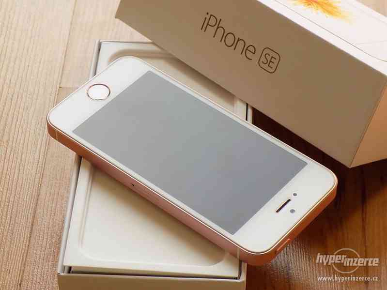 APPLE iPhone SE 32GB Rose Gold - ZÁRUKA - TOP STAV - foto 5