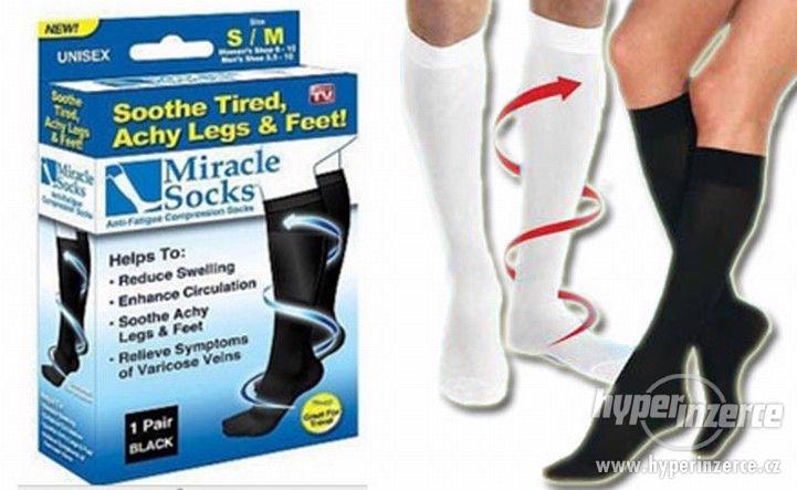 Zázračné ponožky Miracle Socks.-zdravotní ponožky- výprodej - foto 2