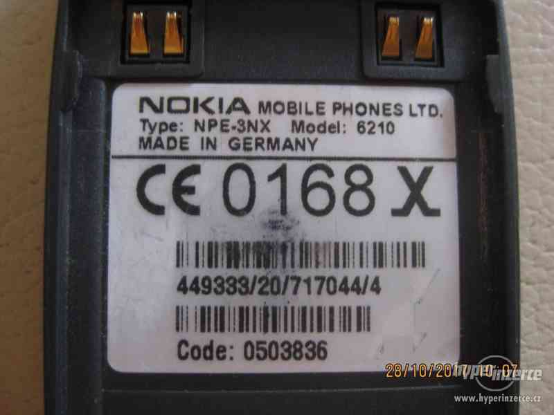 Nokia 6210 - mobilní telefony z r.2000 - foto 16