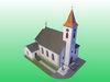 Papírový model - Kostel v Těškovicích - foto 2