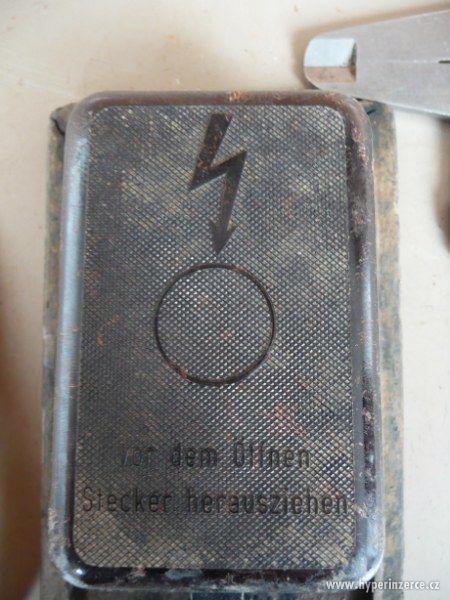 Telegrafní klíč na morseovku Německo 2. světová válka - foto 3