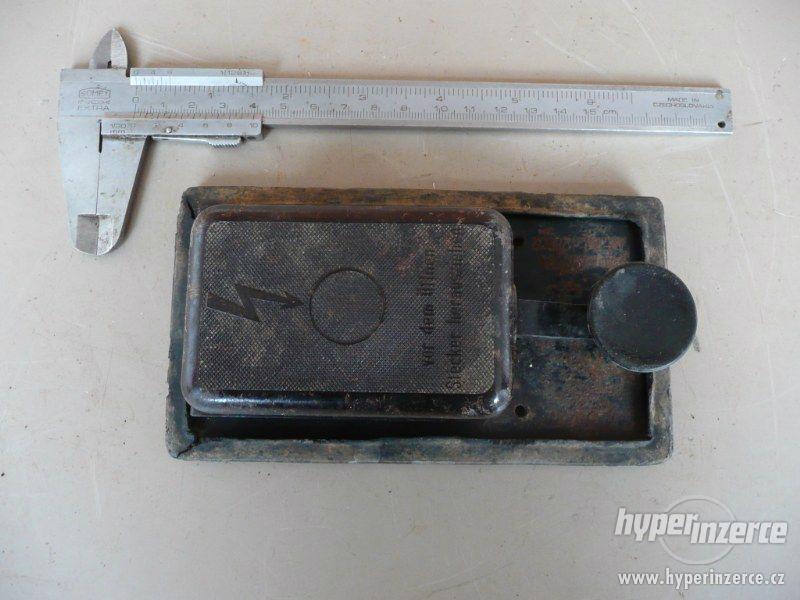 Telegrafní klíč na morseovku Německo 2. světová válka - foto 6
