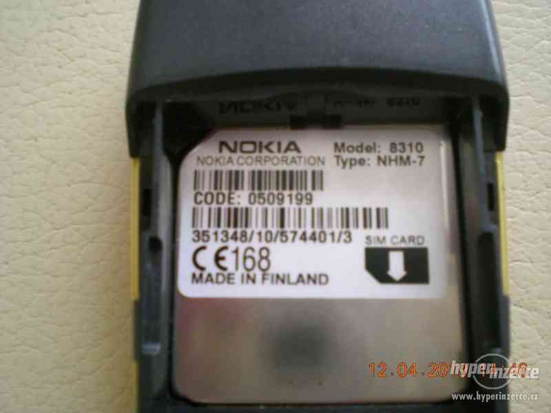 Nokia 8310 - plně funkční mobilní telefony z r.2001 - foto 16