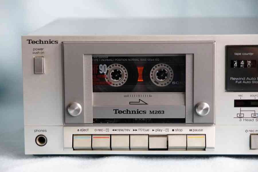 Technics RS-M263 Hifi stereo kazetový deck - foto 2